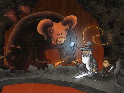 Gandalf vs Balrog